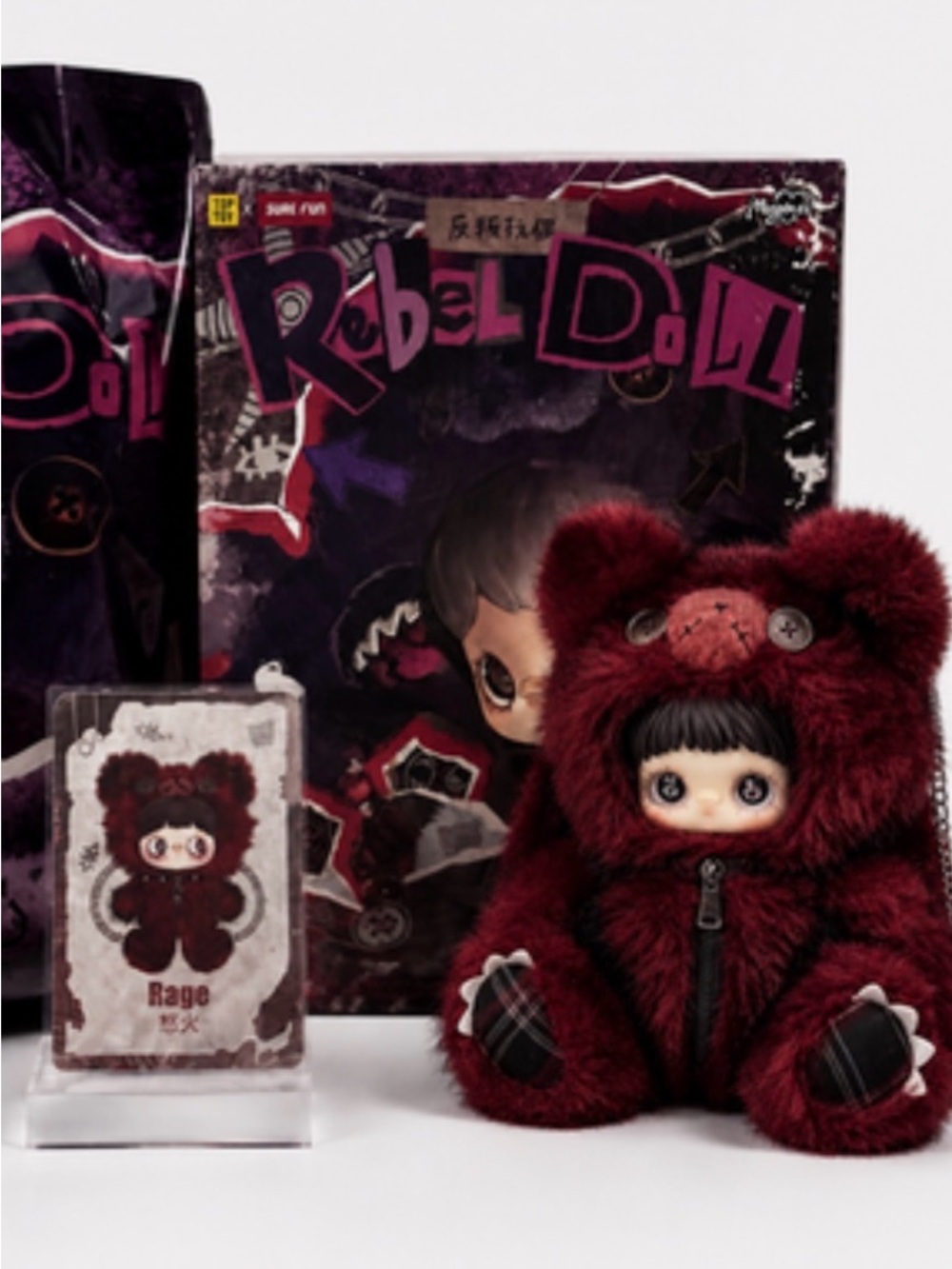 MayMei Rebel Series Confirmed Rage Bear - Picture 2 of 6